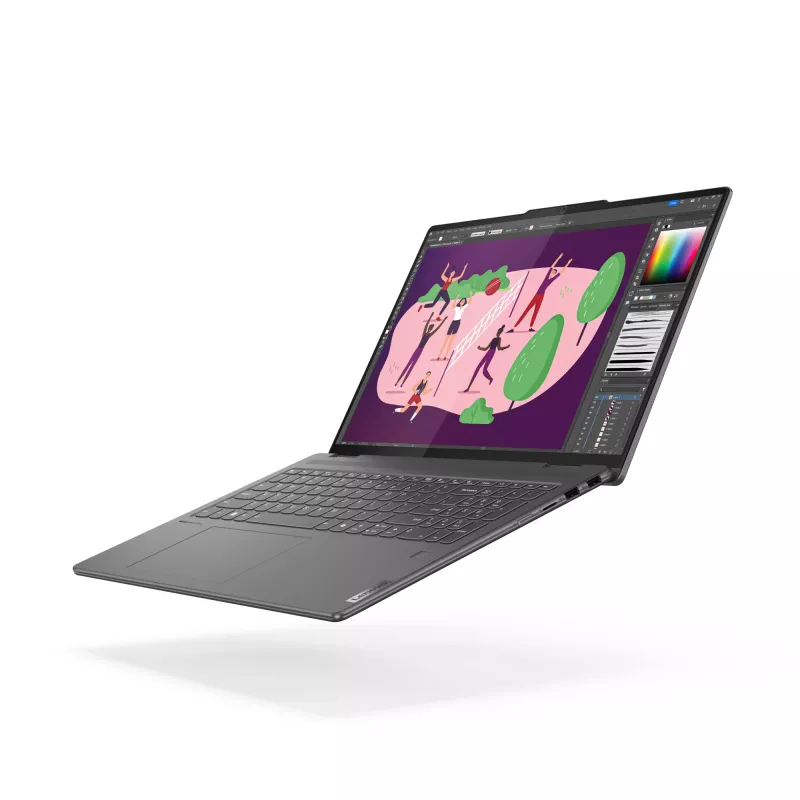Lenovo Yoga 7 2-in-1 16IML9 Intel Core Ultra 7 155U Híbrido (2 en 1) 40,6 cm (16 inch) pantalla táctil WUXGA 16 GB LPDDR5x-SDRAM 1 TB SSD Wi-Fi 6E (802.11ax) Windows 11 Home inglés US gris