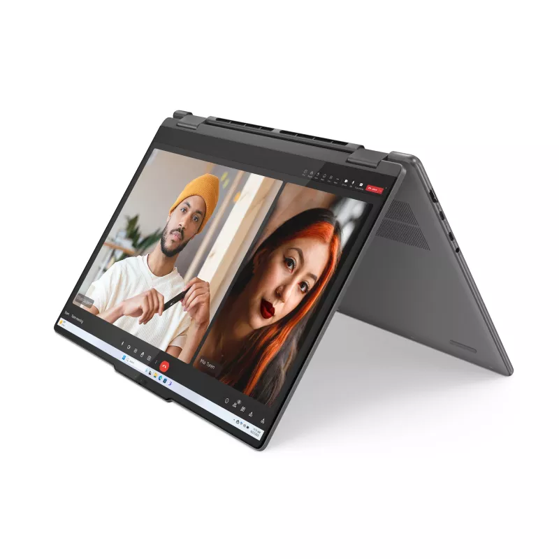 Lenovo Yoga 7 2-in-1 16IML9 Intel Core Ultra 7 155U Híbrido (2 en 1) 40,6 cm (16 inch) pantalla táctil WUXGA 16 GB LPDDR5x-SDRAM 1 TB SSD Wi-Fi 6E (802.11ax) Windows 11 Home inglés US gris