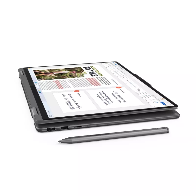 Lenovo Yoga 7 2-in-1 16IML9 Intel Core Ultra 7 155U Híbrido (2 en 1) 40,6 cm (16 inch) pantalla táctil WUXGA 16 GB LPDDR5x-SDRAM 1 TB SSD Wi-Fi 6E (802.11ax) Windows 11 Home inglés US gris