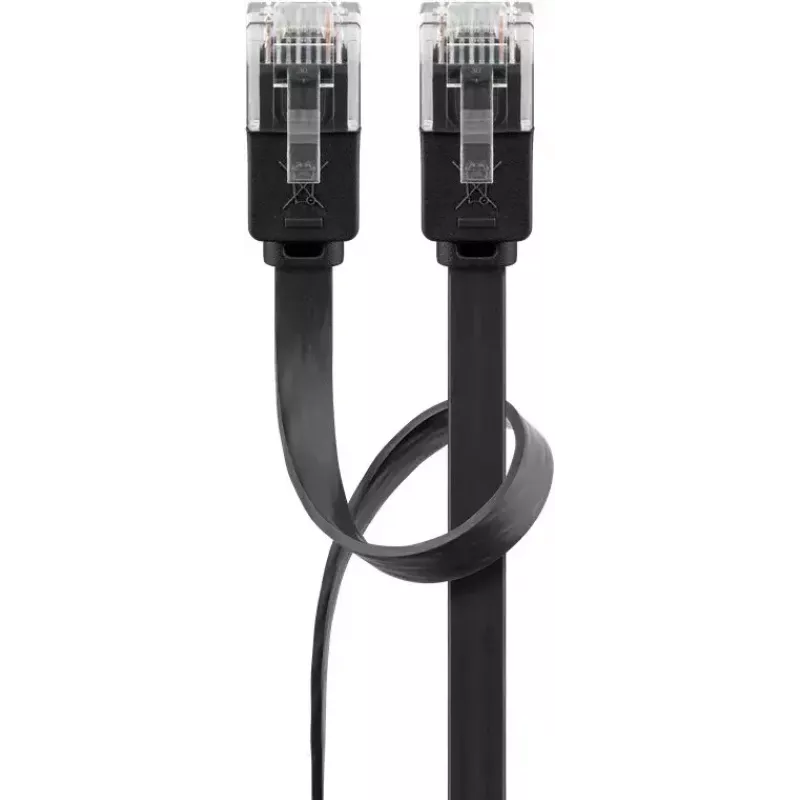 Cable de red Goobay 95383 negro 15 m Cat6 U/UTP