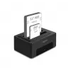 Carcasa para HDD/SSD DeLOCK 64187 negra 2,5/3,5 pulgadas 5 Gbit/s
