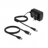 Carcasa para HDD/SSD DeLOCK 64187 negra 2,5/3,5 pulgadas 5 Gbit/s