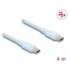 DeLOCK cable USB USB 2.0 4 m USB-C azul 81236