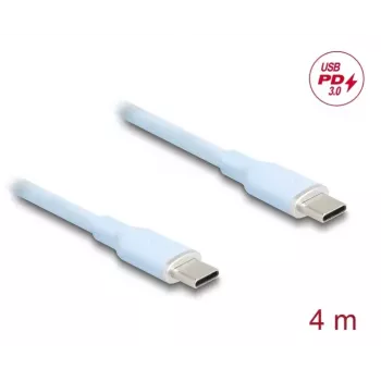 DeLOCK cable USB USB 2.0 4 m USB-C azul 81236