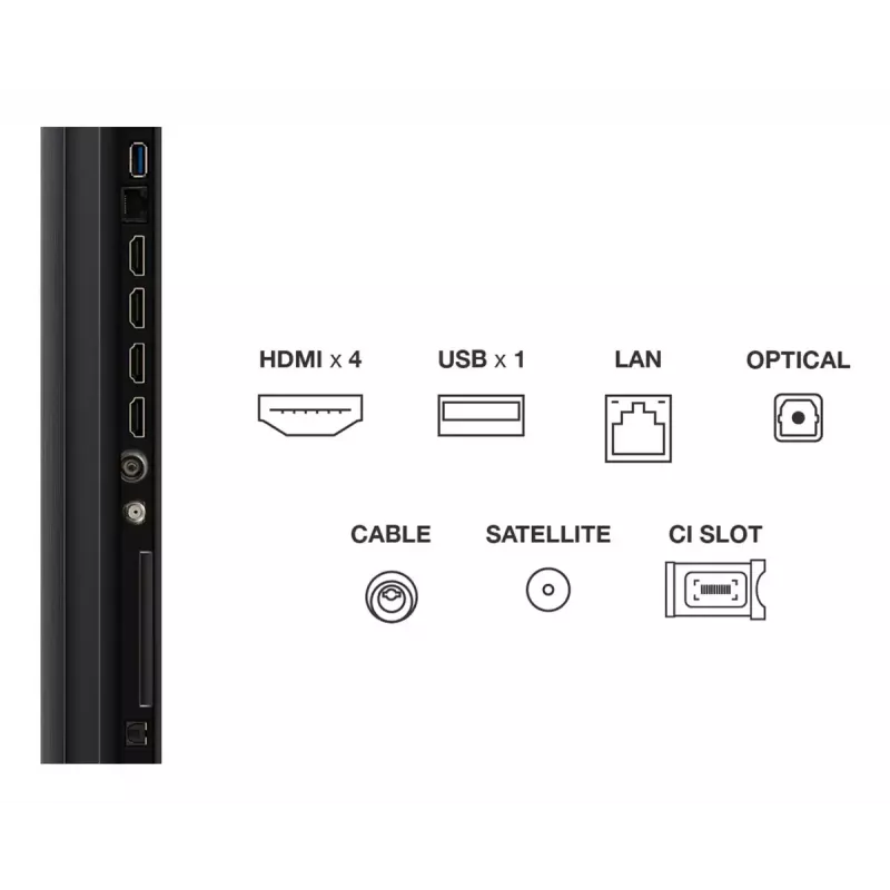 TCL C6K 65C6K TV 165,1 cm (65 pulgadas) 4K Ultra HD Smart TV Wi-Fi metalizado
