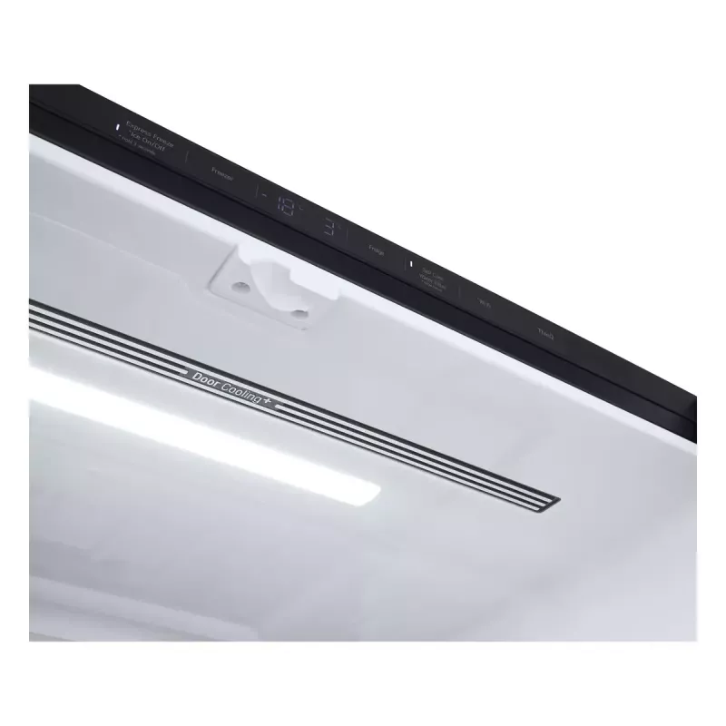 LG InstaView GMG960EVJE Frigorífico side-by-side independiente 638 L negro