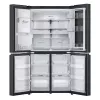 LG InstaView GMG960EVJE Frigorífico side-by-side independiente 638 L negro
