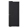 LG InstaView GMG960EVJE Frigorífico side-by-side independiente 638 L negro