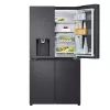 LG InstaView GMG960EVJE Frigorífico side-by-side independiente 638 L negro