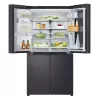 LG InstaView GMG960EVJE Frigorífico side-by-side independiente 638 L negro