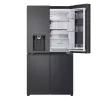 LG InstaView GMG960EVJE Frigorífico side-by-side independiente 638 L negro