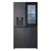 LG InstaView GMG960EVJE Frigorífico side-by-side independiente 638 L negro