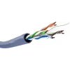 Cable de red GOOBAY 96096 Cat6a U/UTP en rollo, 100 m, azul