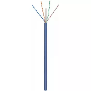 Cable de red GOOBAY 96096 Cat6a U/UTP en rollo, 100 m, azul