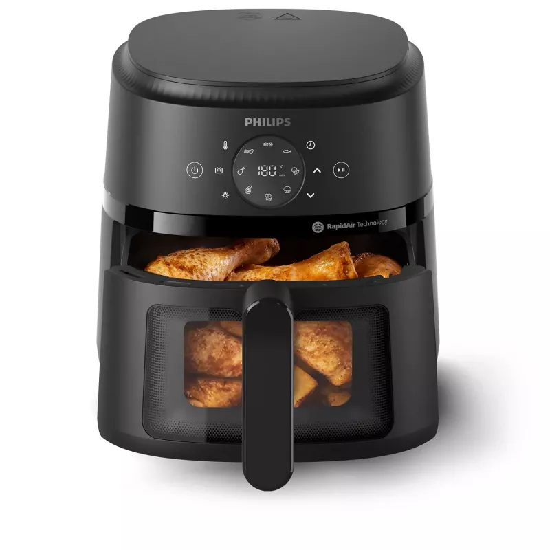 Philips serie 2000 NA220/00 Freidora individual 4,2 L de pie 1500 W freidora de aire negro