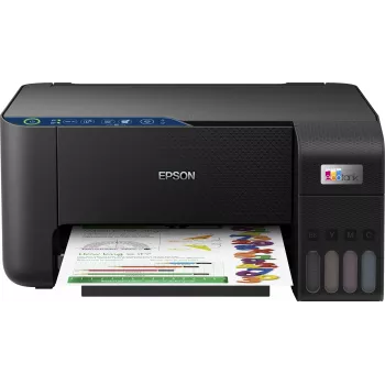 Impresora multifunción de inyección de tinta Epson EcoTank ET-2861 — A4, 5760×1440 DPI, 33 ppm, Wi-Fi, negra