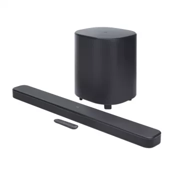 Barra de sonido JBL Bar 500MK2 negra — 5.1 canales, 750 W, Dolby Atmos, inalámbrica y cableada, subwoofer incluido
