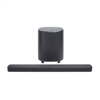 Barra de sonido JBL Bar 500MK2 negra — 5.1 canales, 750 W, Dolby Atmos, inalámbrica y cableada, subwoofer incluido