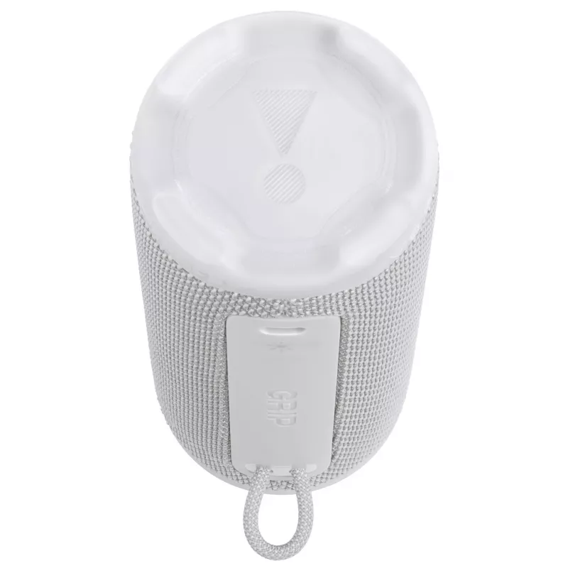 Altavoz mono JBL Grip Mono Blanco — 16 W RMS, Bluetooth, USB-C, batería integrada
