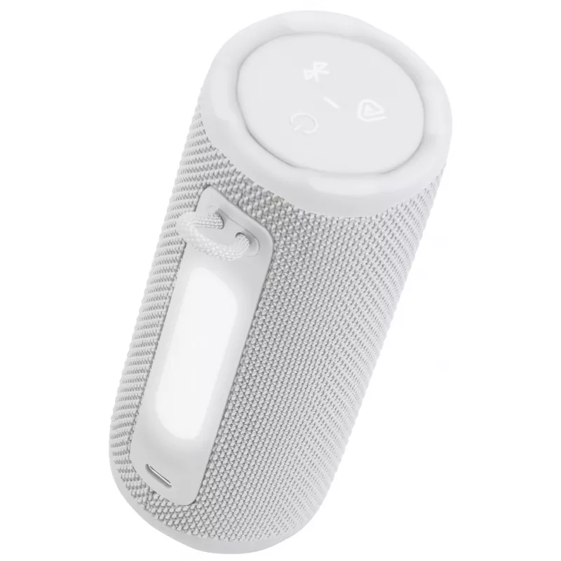 Altavoz mono JBL Grip Mono Blanco — 16 W RMS, Bluetooth, USB-C, batería integrada