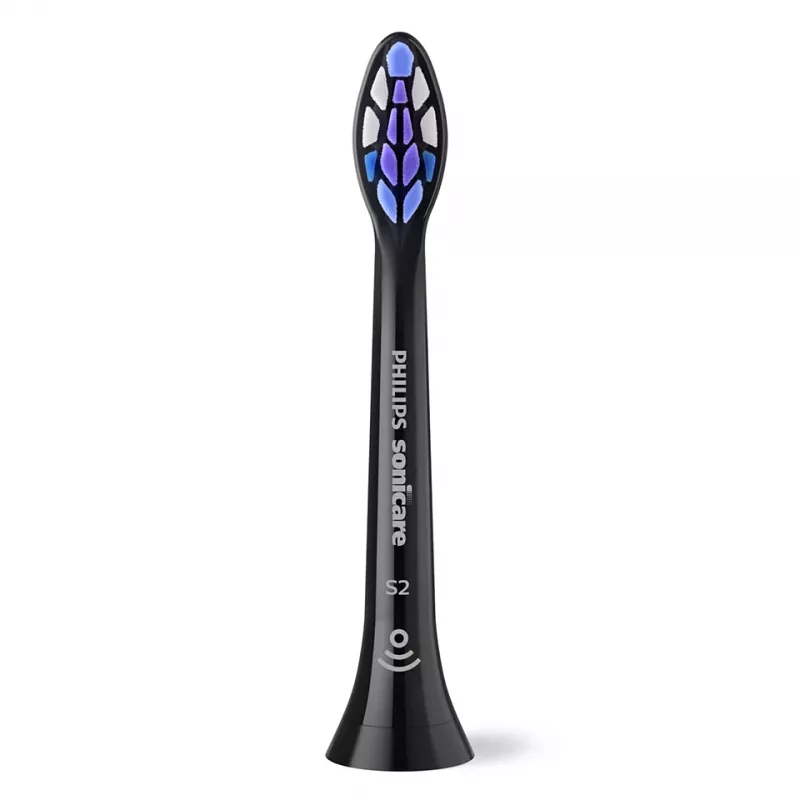 Philips Sensitive HX6056/88 pack de 6 cabezales de cepillo Negro 6 uds.