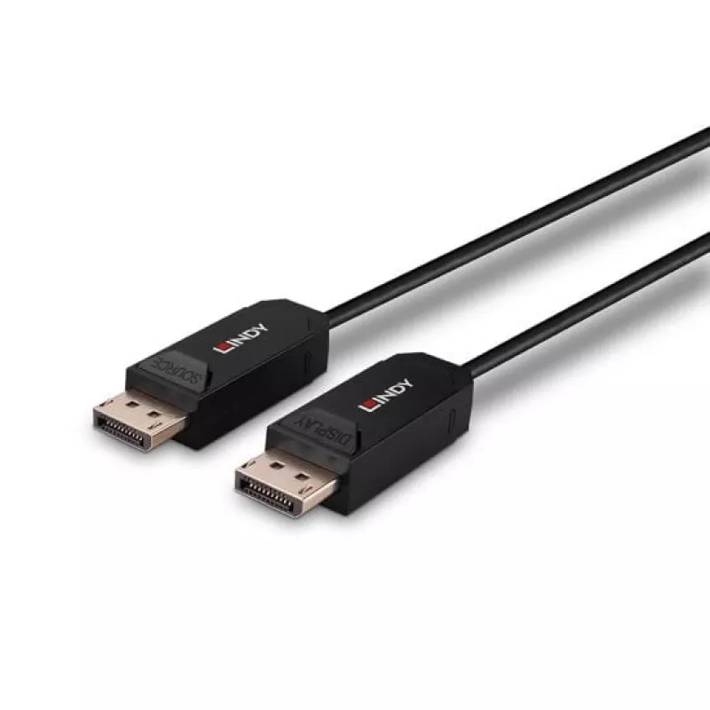 Lindy 38522 Cable DisplayPort 20 m Negro