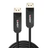 Lindy Cable DP 2.0 UHBR10 híbrido de fibra óptica 30m, 30 m, DisplayPort, DisplayPort, macho, macho, 7680 x 4320 píxeles