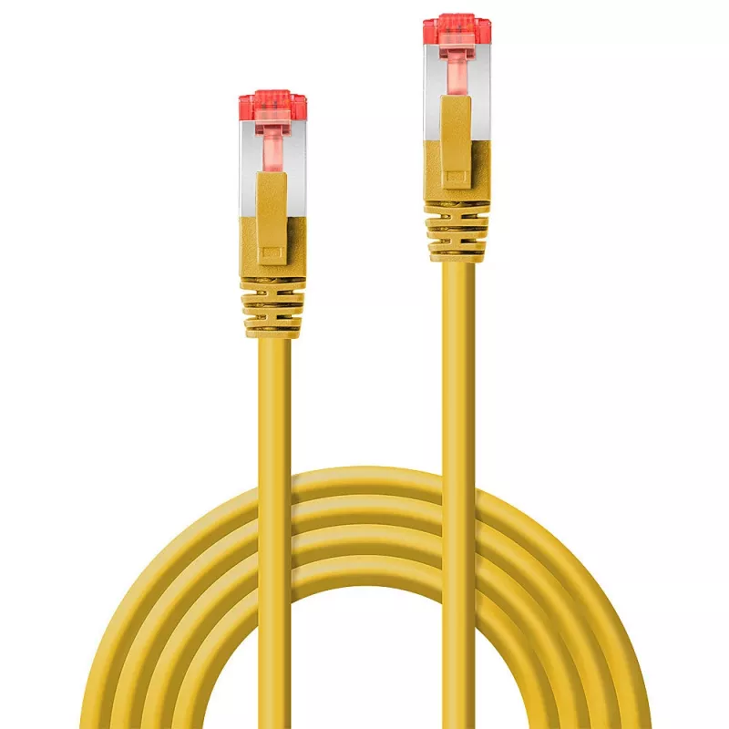 Lindy 47770 Cable de red Amarillo 20 m Cat6 S/FTP (S-STP)