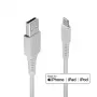 Lindy Cable USB a Lightning de 3 m, blanco, 3 m, USB A, conector macho, conector macho, blanco, recto