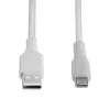 Lindy Cable USB a Lightning de 3 m, blanco, 3 m, USB A, conector macho, conector macho, blanco, recto