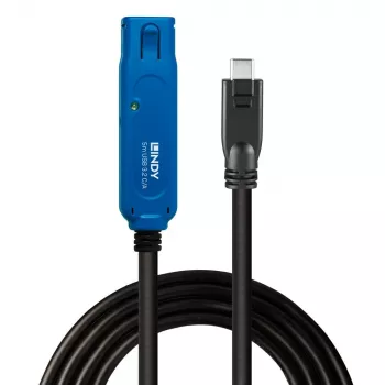 Lindy 5m USB 3.2 Gen 1 C/A Active Extension Pro, 5 m, USB C, USB A, USB 3.2 Gen 1 (3.1 Gen 1), negro