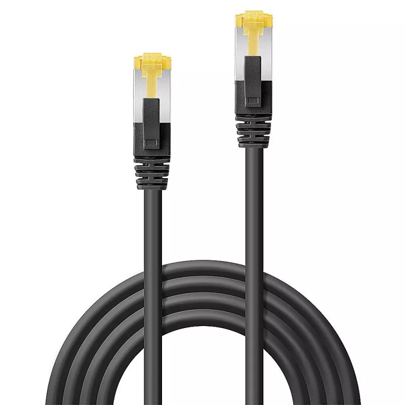 Lindy 47692 Cable de red negro 2 m Cat7 S/FTP (S-STP)