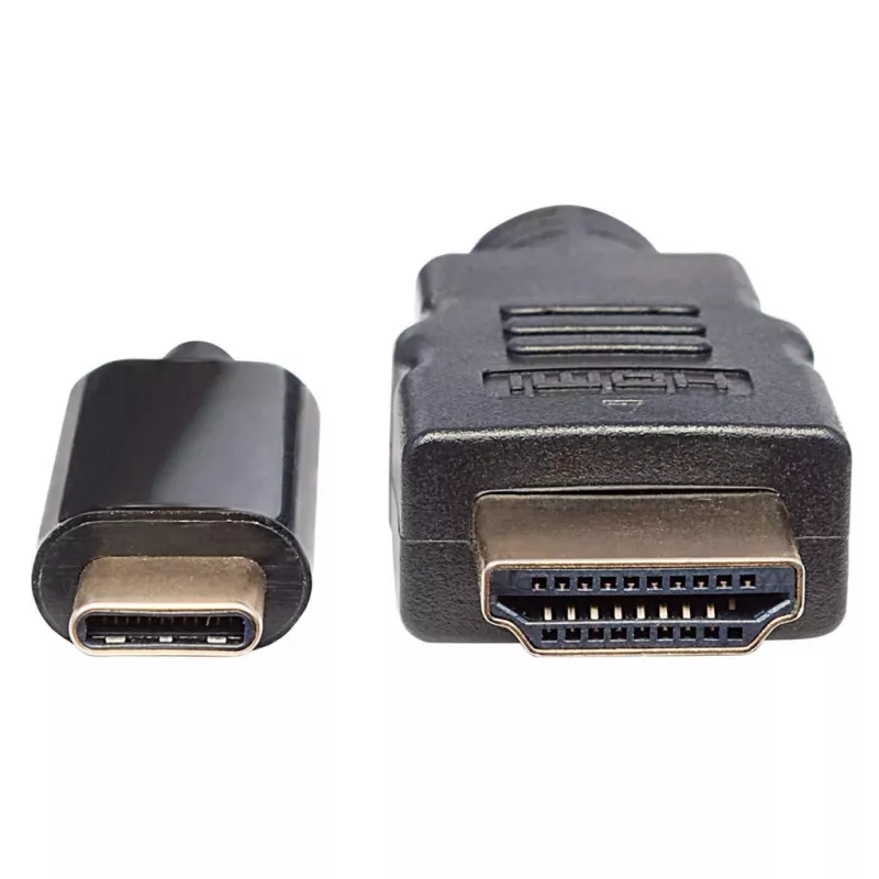 Manhattan Cable USB-C a HDMI, 4K@30Hz, 2 m, negro, conector macho a conector macho, garantía de tres años