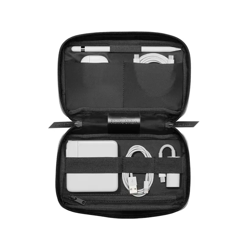 Funda Native Union Stow Organizer Pouch tejido arenisca V2, nailon/poliéster/PU, 200×55×115 mm