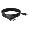 Adaptador de cable de vídeo VISION TC 2MDPHDMI8K/BL — 2 m DisplayPort a HDMI, 6 mm, negro