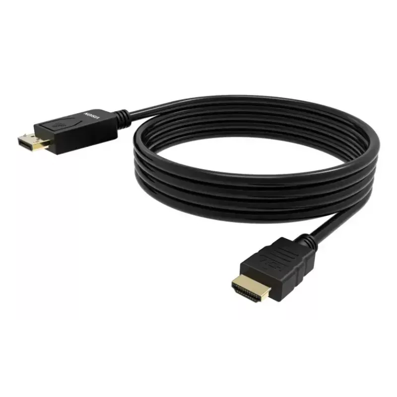Adaptador de cable de vídeo VISION TC 2MDPHDMI8K/BL — 2 m DisplayPort a HDMI, 6 mm, negro