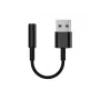Cable de audio Equip 147945 0,15 m 3,5 mm USB Type-A negro