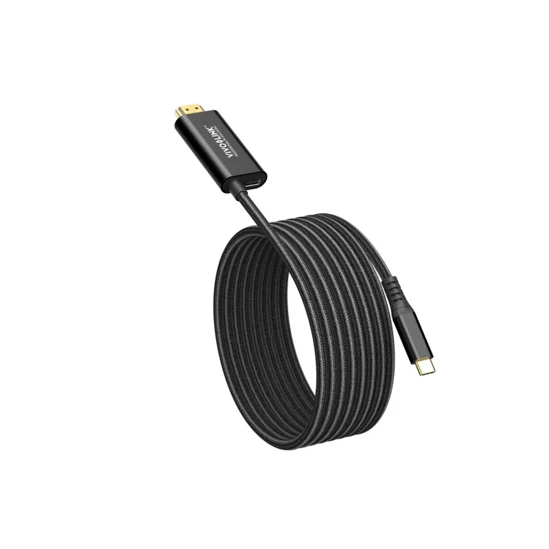 Cable USB-C a HDMI con alimentación de 100 W VivoLink, modelo PROUSBCHDMIMM2-CHARGE