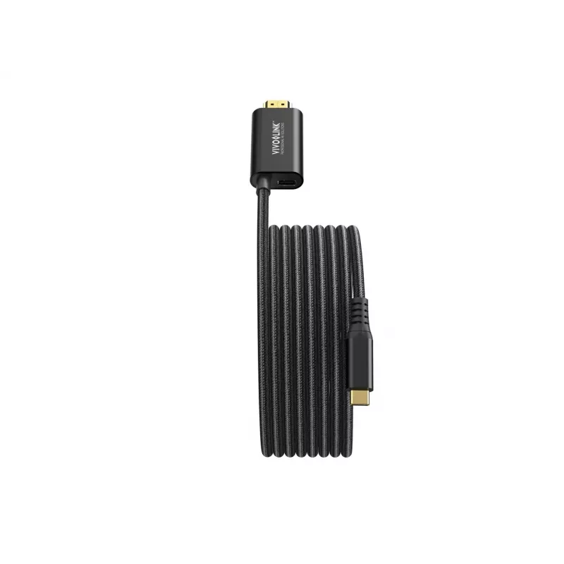 Cable USB-C a HDMI con alimentación de 100 W VivoLink, modelo PROUSBCHDMIMM2-CHARGE