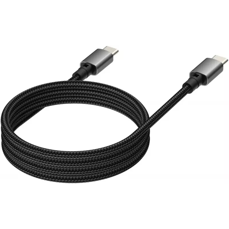 Cable USB-C a USB-C VISION TC 1MUSBCMAG/BL — 1 m, USB 3.2 Gen 2 (3.1 Gen 2), negro, contactos niquelados