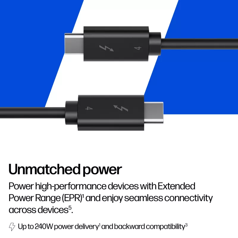 Cable HP 240W Thunderbolt 4