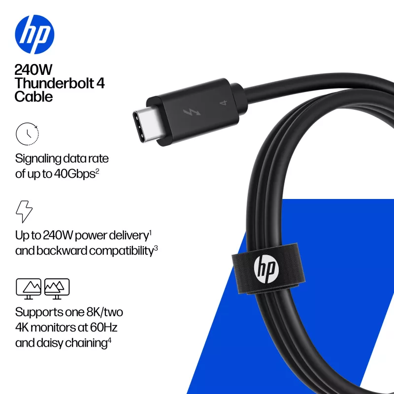 Cable HP 240W Thunderbolt 4