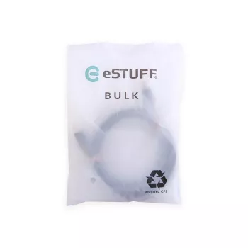 Cable USB eSTUFF ES604280-BULK USB 2.0 2 m USB C negro