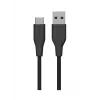 Cable USB eSTUFF ES605280 USB 2.0 2 m USB-C USB-A negro