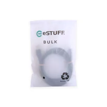 Cable USB eSTUFF ES605280-BULK USB 2.0 2 m USB C negro