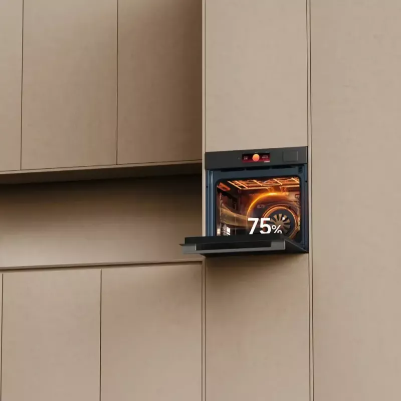 Horno empotrable Dreame OZ60 Pro Combi — 81 L, 60 cm, negro, clase energética A++
