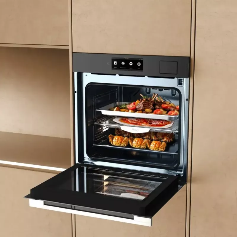 Horno empotrable Dreame OZ60 Pro Combi — 81 L, 60 cm, negro, clase energética A++