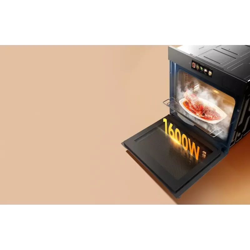 Horno empotrable Dreame OZ60 Pro Combi — 81 L, 60 cm, negro, clase energética A++