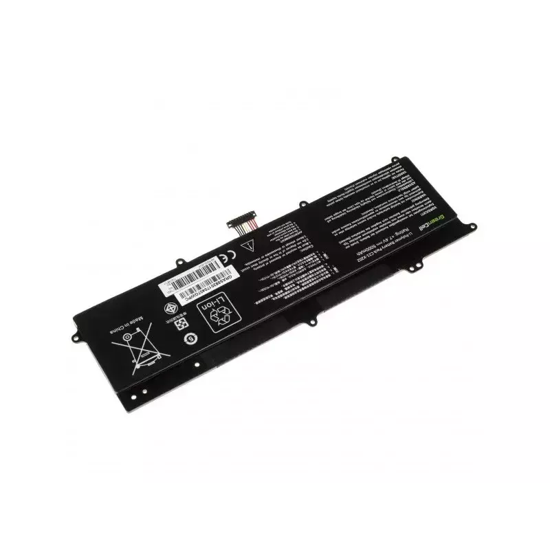 Batería para portátiles ASUS Green Cell AS88 — compatible con X201E, F201E, VivoBook F202E, Q200E, S200E, X202E