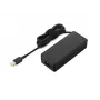 Fuente de alimentación Lenovo 4X20V24711 90W, entrada 100–240V, cable de 1,8 m, negro